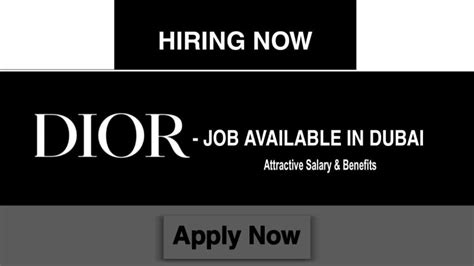 how to get a job at christian dior|christian dior vacancies.